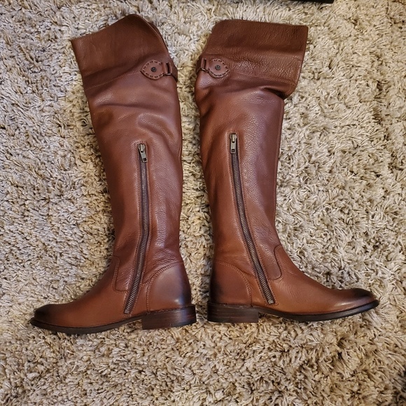 Frye Shirley Over the Knee Leather Boots i… - Picture 3 of 8